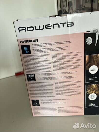 Фен ровента новый powerline