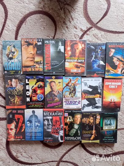 VHS Ужасы, боевики, мистика