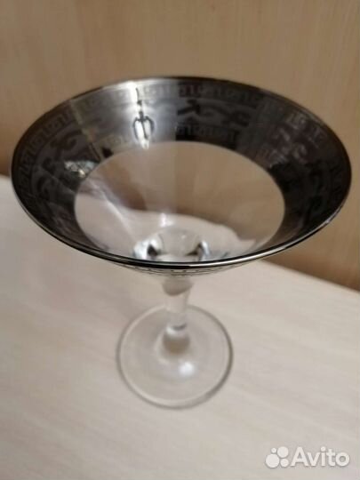 Фужеры(бокалы) для мартини, вина, бренди(богемия)