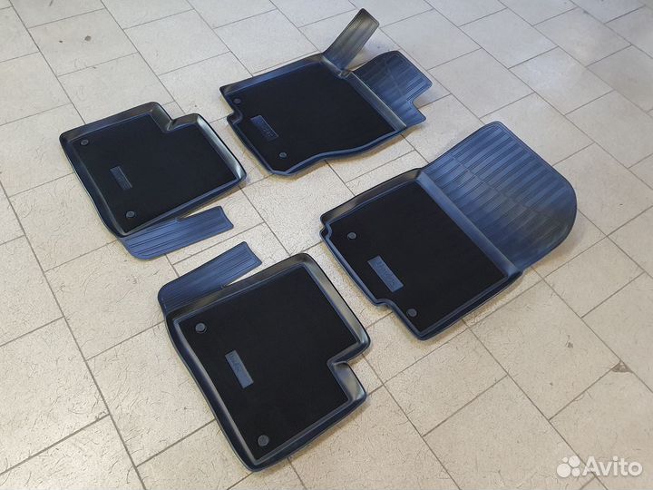 Коврики 3D Lux салон Mercedes GLE Coupe 2015-2020