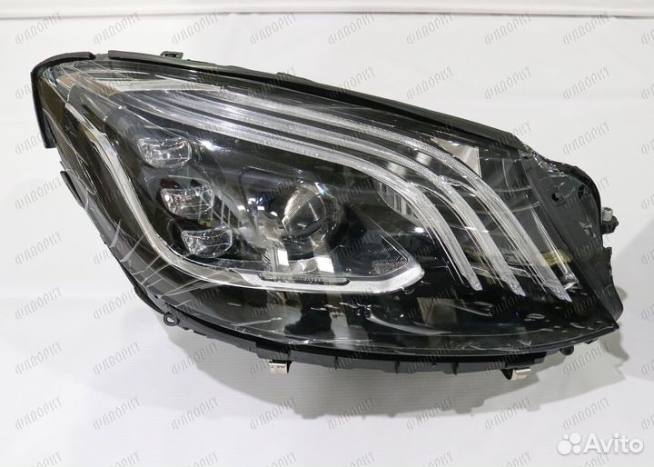 Фары рестайлинг Mercedes Benz S class w222
