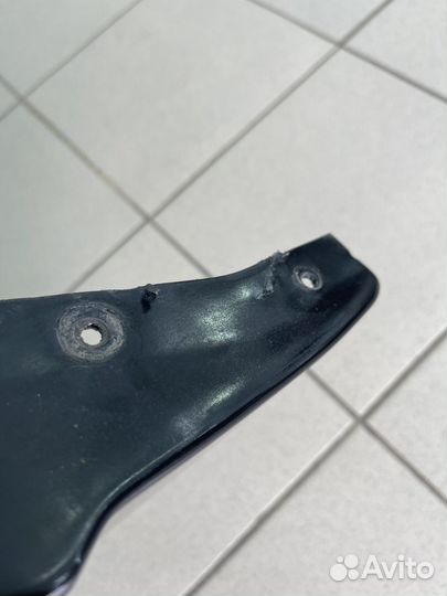 Накладка на передний бампер ep3 type r губа