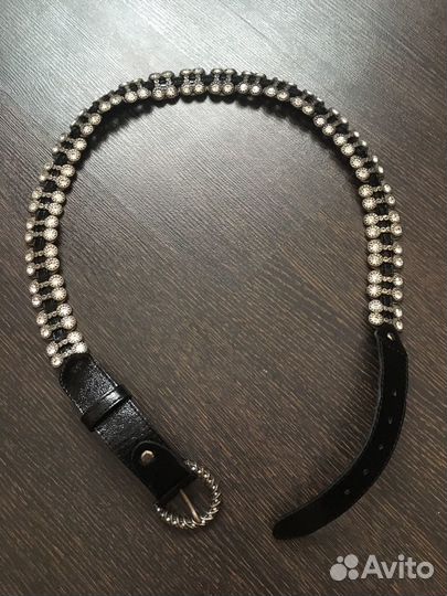 Кожаный ремень (лак) марка Marina Creazioni