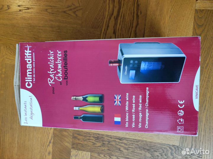 Охладитель для вина Climadiff Vinicave