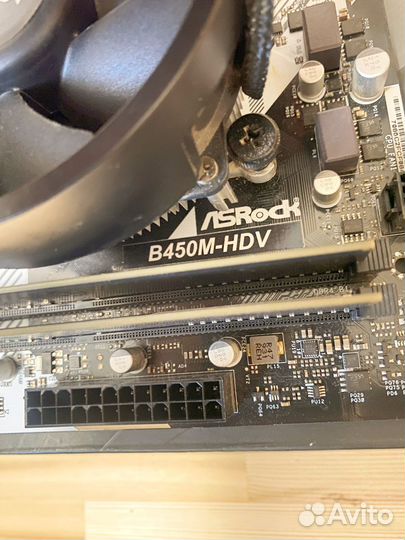 Комплект материнская плата процессор память am4