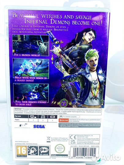Игра для Switch Bayonetta 3 б/у с гарантией