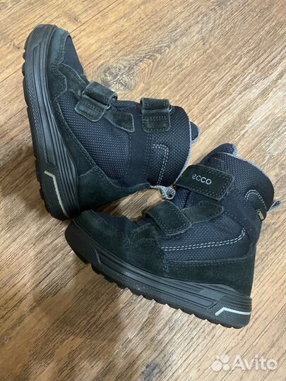 Ботинки ecco детские для мальчика 27