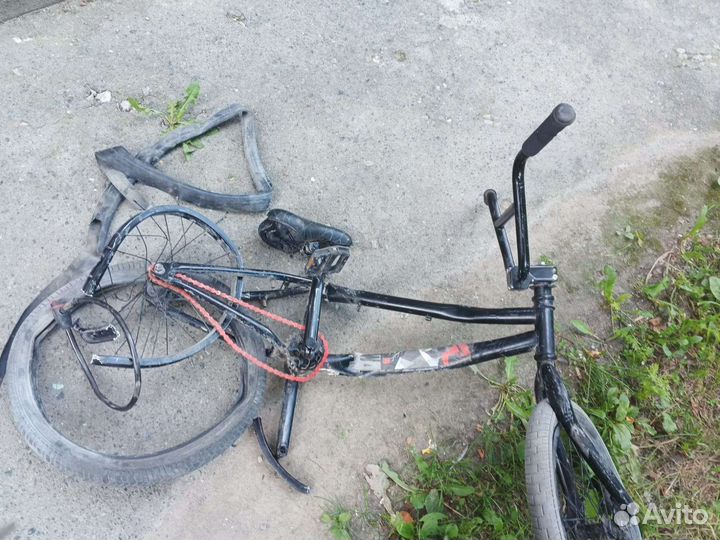 Велосипед бмх на детали