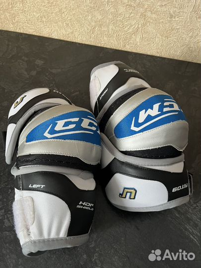Налокотники хоккейные взрослые CCM Vector fit 09