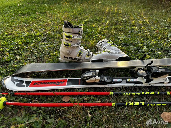 Горные лыжи детские 110 nordica team race