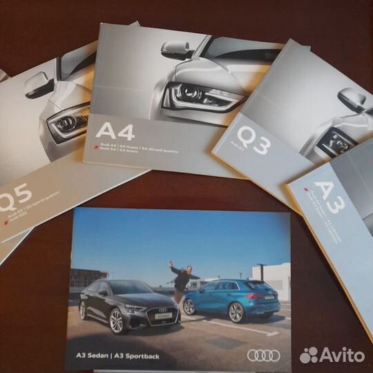 Рекламно-техничесие альбомы Audi, A7, Q5,A5,A4,A3