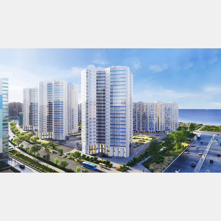2-к. квартира, 61 м², 11/24 эт.