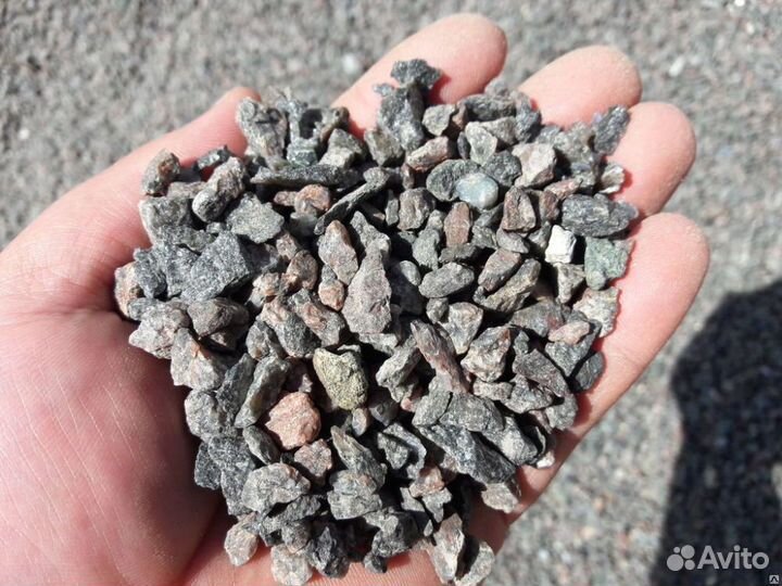 Щебень гранитный