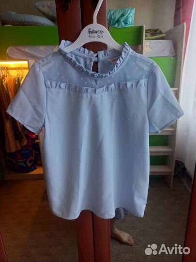 Школьная блузка 140