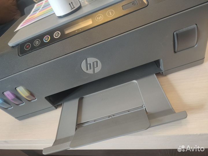 Мфу струйный цветной HP, рабочий