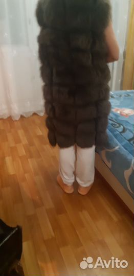 Жилетка меховая женская 44 46 размер