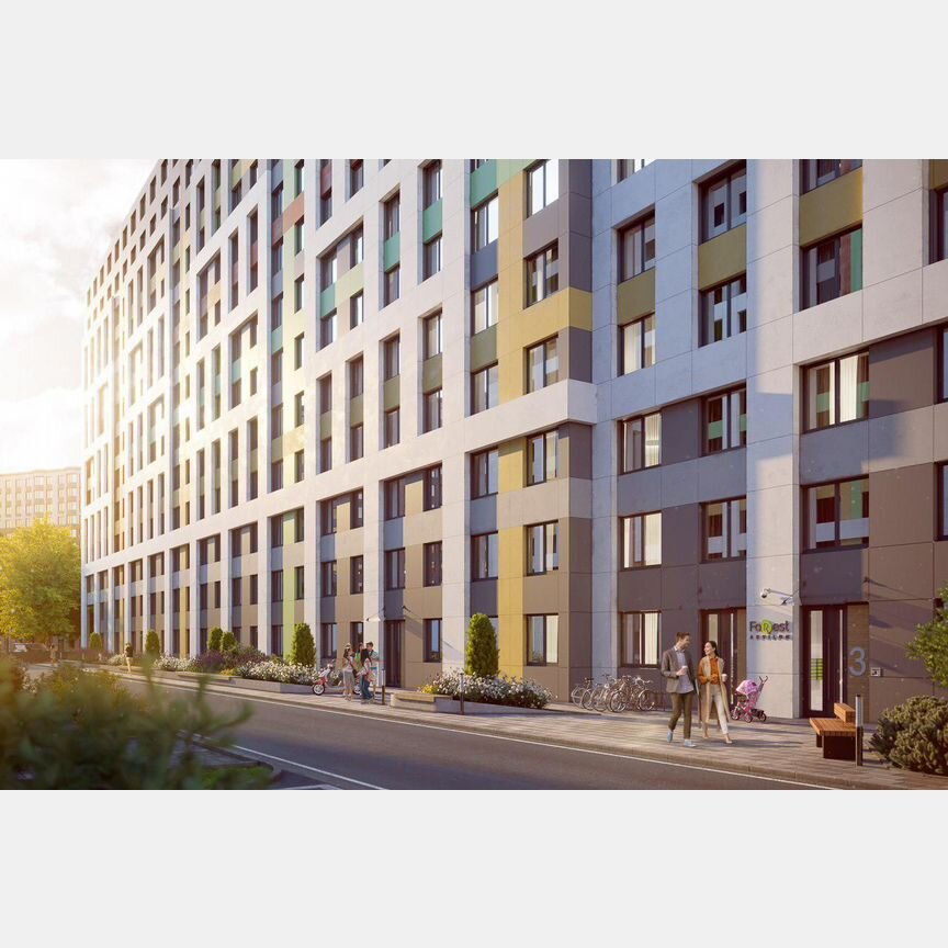 1-к. квартира, 34,7 м², 1/13 эт.