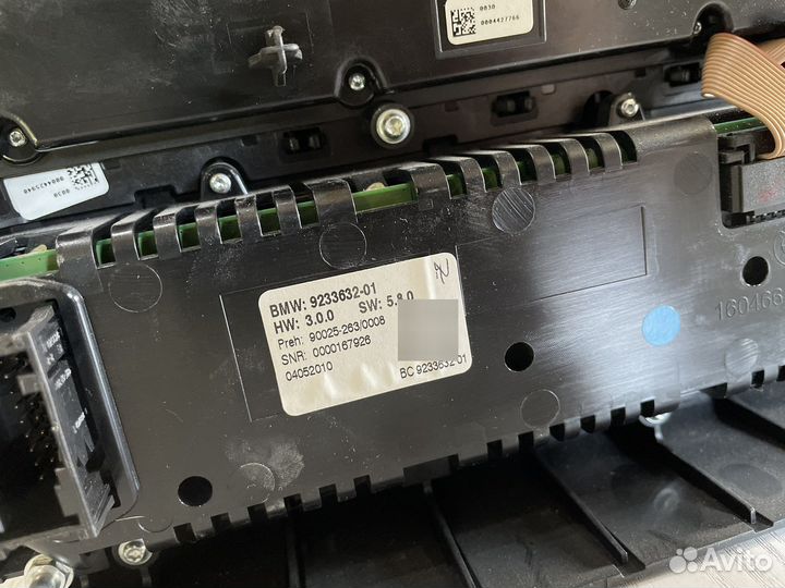 Блок управления климатом BMW 5-series F10