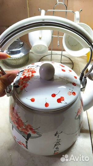 Чайник эмалированный