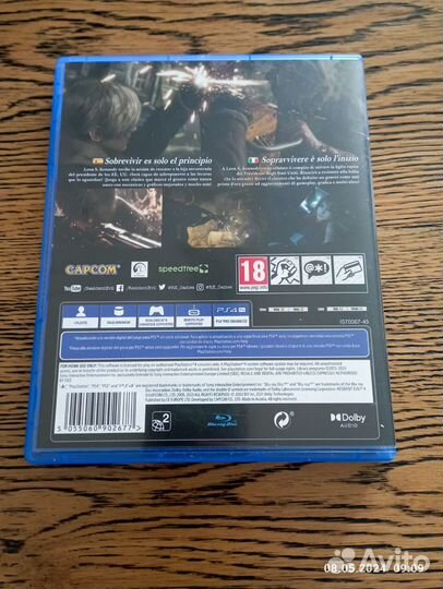 Игры для приставок ps4 Resident evil 4 remake