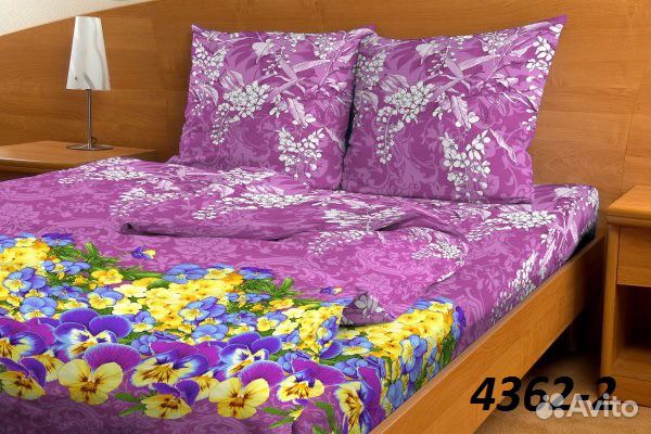 Комплект постельного белья бязь цветная 2-х сп
