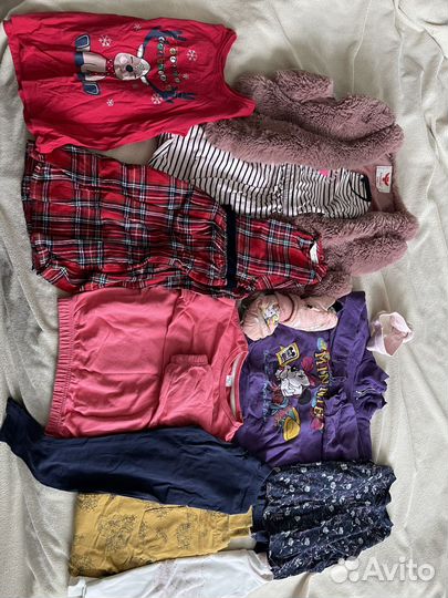 Вещи пакетом на девочку