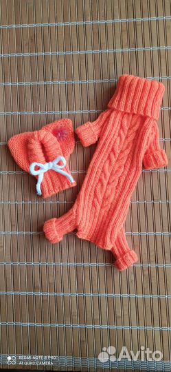 Вязаная одежда для собак и кошек. Ручная работа