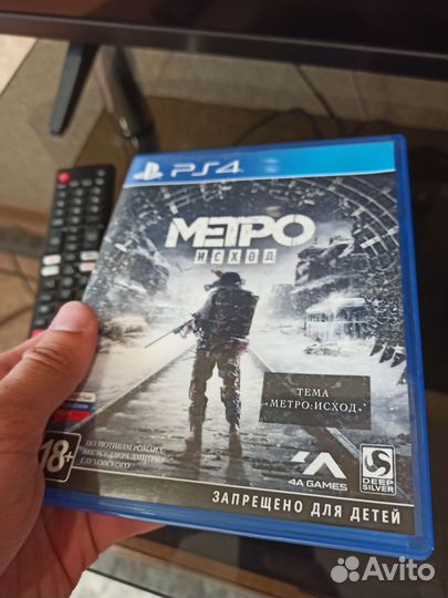 Игра для PS4 Метро исход
