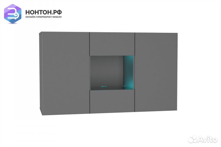 Комод Point серый графит