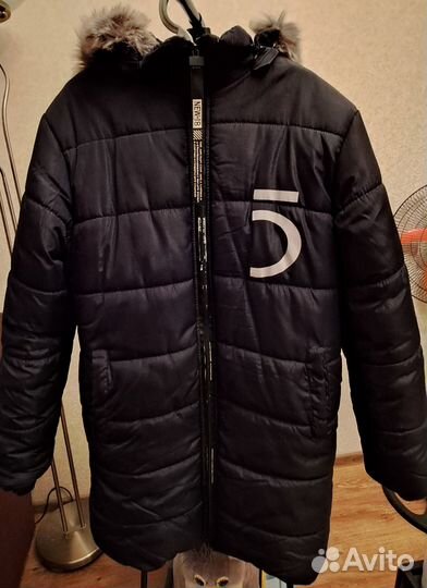 Пальто зимнее для мальчика 10-11 лет