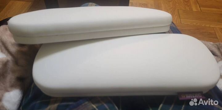 Белый валик для маникюра классический