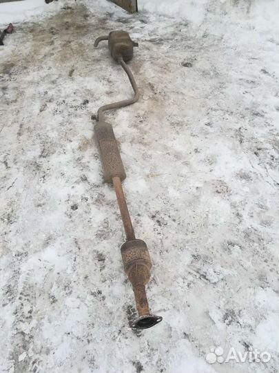 Выхлопная система Renault Megane 2