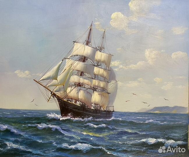 Корабли 50х60см