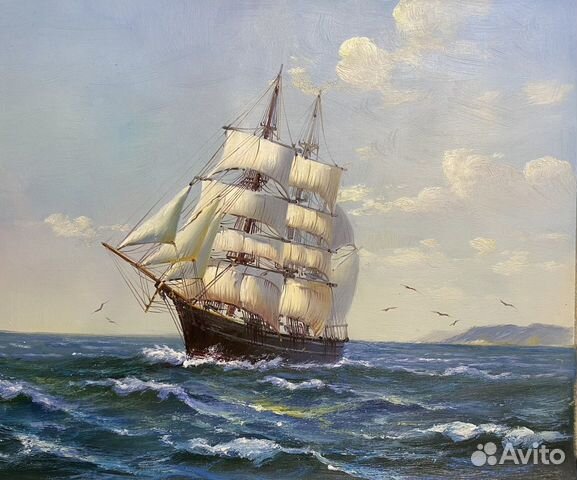 Корабли 50х60см