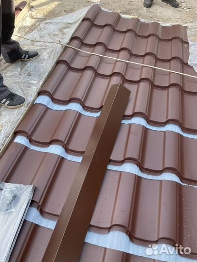 Металлочерепица Голандия Бархат 8017