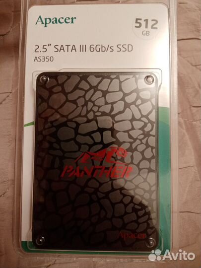Жесткий диск ssd Apacer 512Gb
