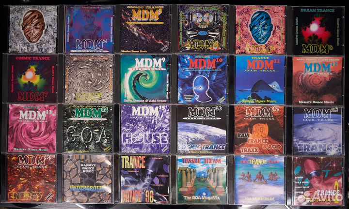 CD Сборники MDM, House, Rave, Dance