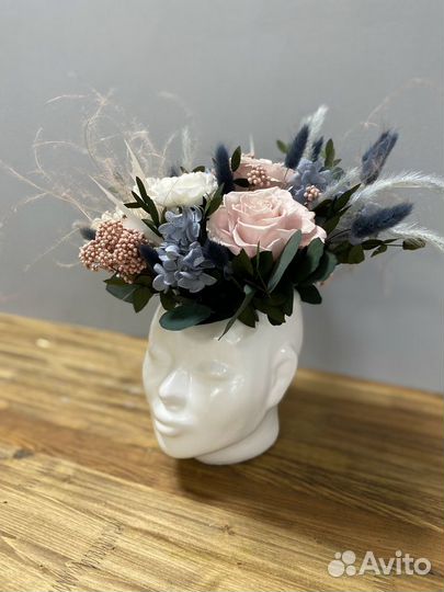 Букеты и композиции из стабилизированных растений