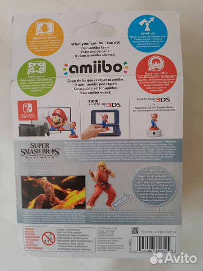 Фигурка amiibo Nintendo Ken Новая