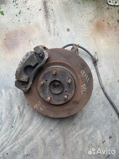 Ступица передняя левая Toyota Vanguard ACA33 2azfe