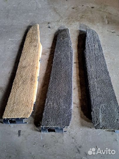 Накладка салазки сиденья на Porsche Cayenne