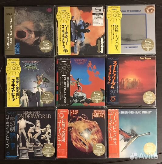 Uriah Heep SHM-CD, Japan, (mini-vinyl)