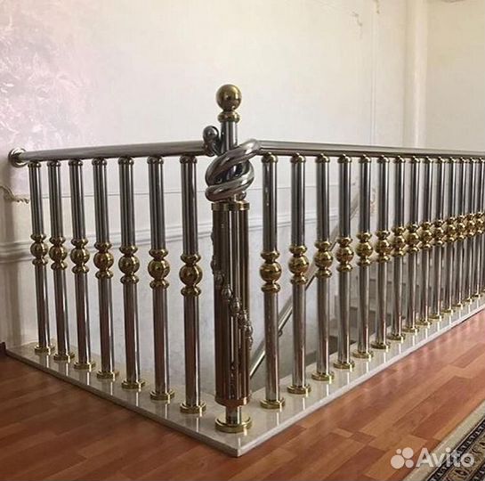 Лестничные ограждения/перила из нержавеющей стали