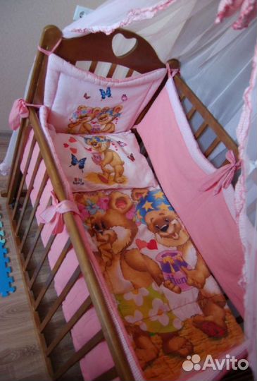 Детская кроватка-качалка