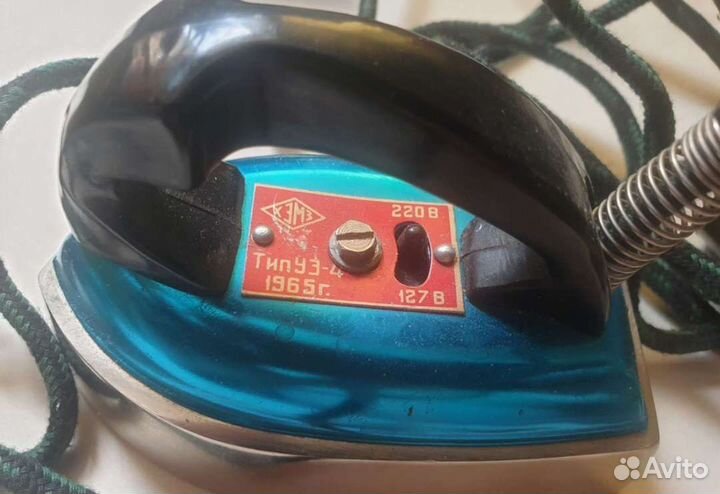 Утюг дорожный ссср,новый,1965 год