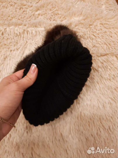 Шапка из натурального меха 