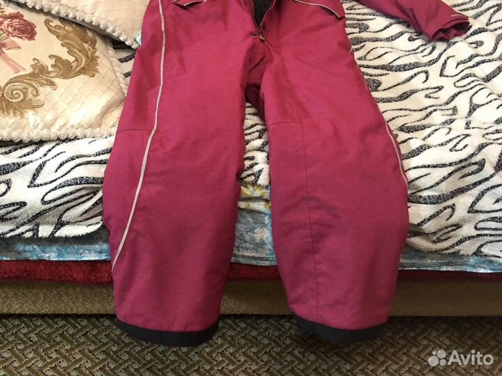 Детский зимний комбинезон на девочку