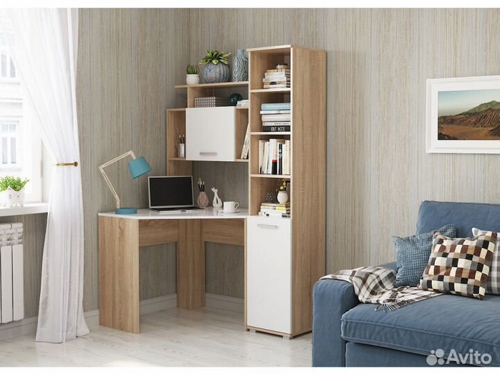 Стол компьютерный угловой с пеналом