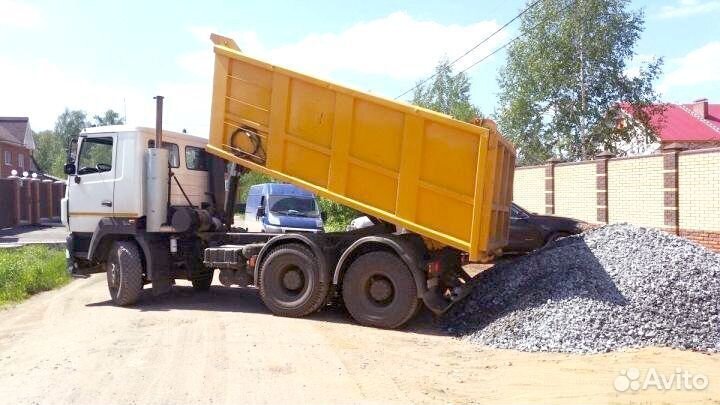 Щебень вторичный с доставкой