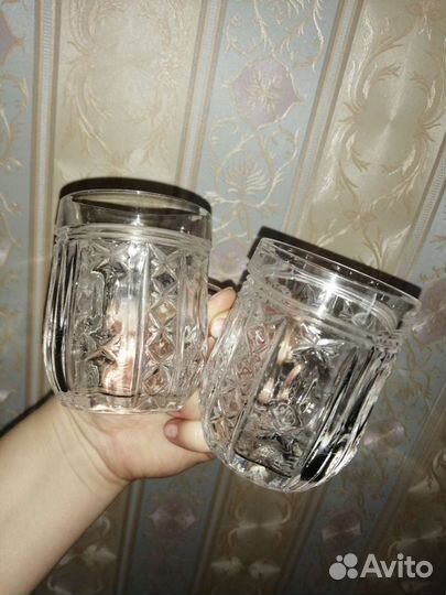 Рюмки, стаканы